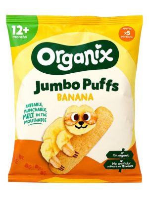 Organix banana flips 6m+ 25g