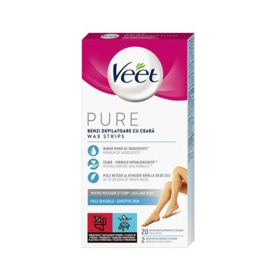 TRAKE ZA DEPILACIJU ZA NOGE PURE VEET 20/1