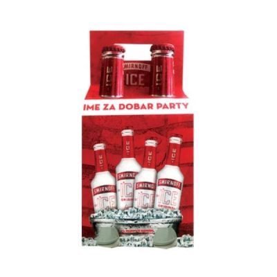 VODKA SMIRNOFF ICE 4-PACK