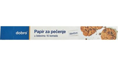 PAPIR ZA PEČENJE DOBRO 161 363159