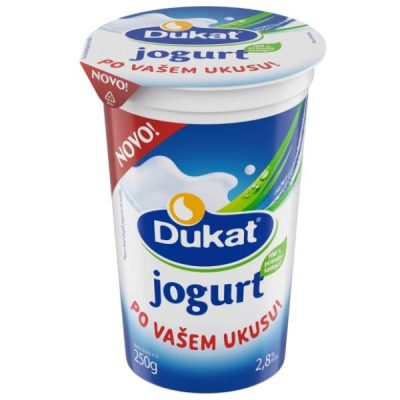 JOGURT DUKAT 2.8%MM 250G ČAŠA