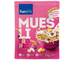 MUSLI TROPIC FUN&FIT 1KG