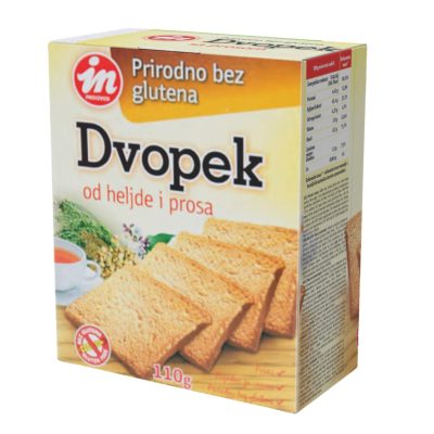 DVOPEK BEZ GLUTENA OD HELJDE I PROSA IN 110G