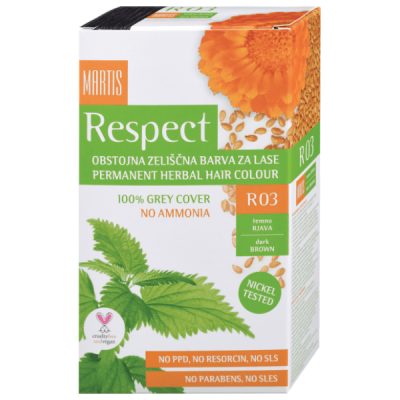 Respect boja za kosu 03 tamno smeđa