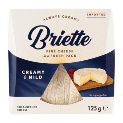 Briette Mild Ekstra Masni Meki Sir 60% 125 g