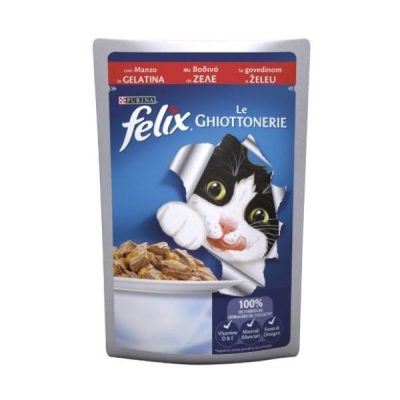 HRANA ZA MACKE FELIX GOVE DINA PURINA 100GR