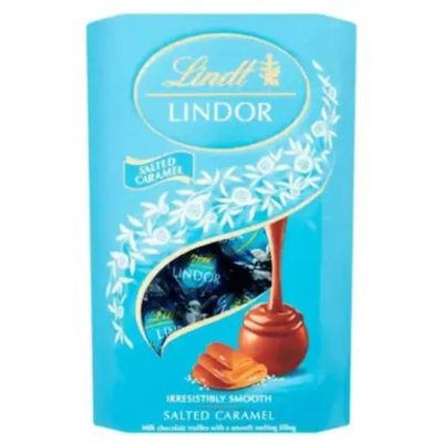 BOMBONJERA SLANA KARAMELA LINDOR 200G