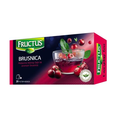 ČAJ BRUSNICA EVERYDAY FRUCTUS 40G