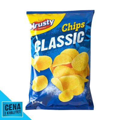 ČIPS HRUSTY SLANI 150G