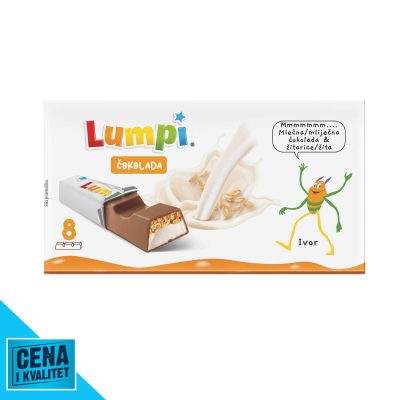Čokolada Žitarice 80 g Lumpi