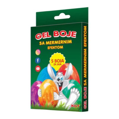 BOJA ZA JAJA GEL MERMER DEKOR-28