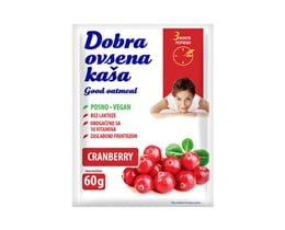 KAŠA OVSENA BRUSNICA DOBRA 60G
