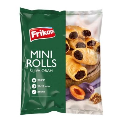 Mini rolls sljiva orah 500g *Frikom*