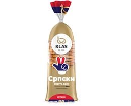 HLEB BELI REZANI SRPSKI EXTRA KLAS 500G
