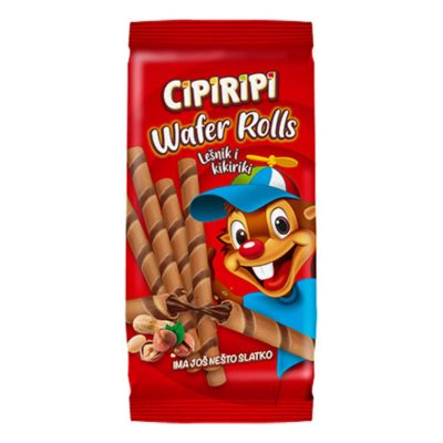ROLERI WAFER LEŠNIK I KIKIRIKI CIPIRIPI 150G