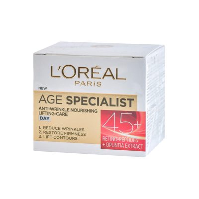 Krema za Lice Dnevna Dermo Age SP. 45+ Loreal 50 ml