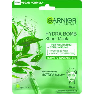 Maska za lice u maramici GARNIER Green tea