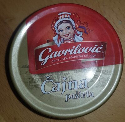 PAŠTETA ČAJNA GAVRILOVIĆ 100G