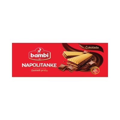 NAPOLITANKE ČOKOLADA BAMBI 185G