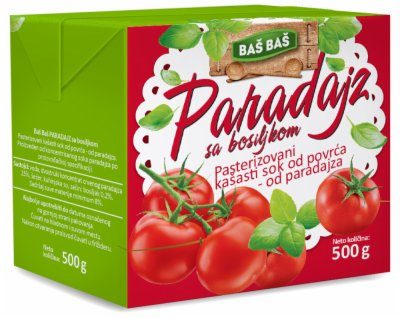 NEKTAR PARADAJZ SA BOSILJKOM BAŠ BAŠ 500G