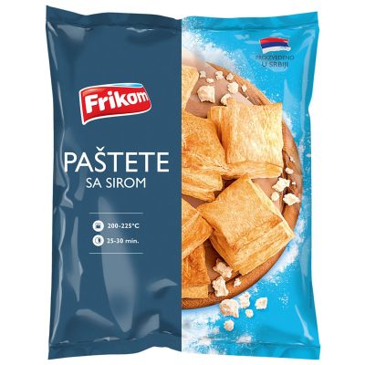 SMRZNUTE PAŠTETE SA SIROM FRIKOM 800G