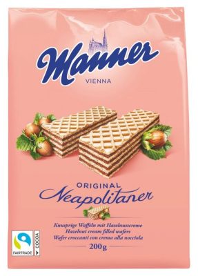 Napolitanke Lešnik Original Manner 200 g