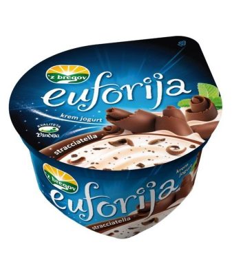 JOGURT KREM EUFORIJA STRACCIATELLA 150G
