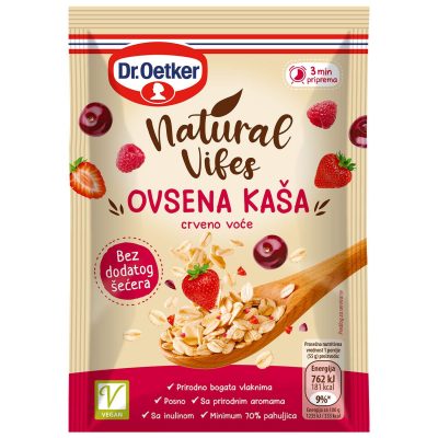 KAŠA OVSENA CRVENO VOĆE DR.OETKER 55G
