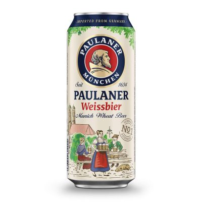 PIVO PAULANER PŠENIČNO MUTNO 0.5L LIMENKA