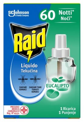 Raid EUCALYPTUS teč.za el.ap.60noći 36ml