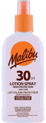 MALIBU SUN LOTION SPRAY SPF30 200ML