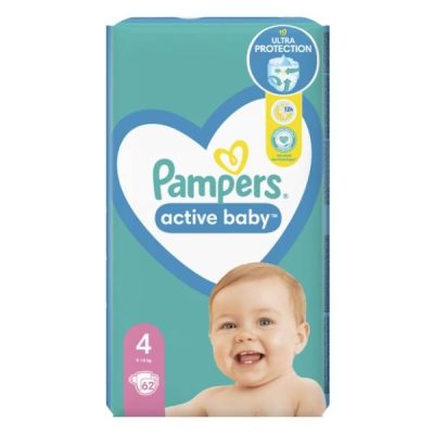 PELENE PAMPERS S4 JPM 9-14KG 62/1