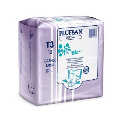 Pelene za Odrasle Medium Noćne L Flufsan 15/1