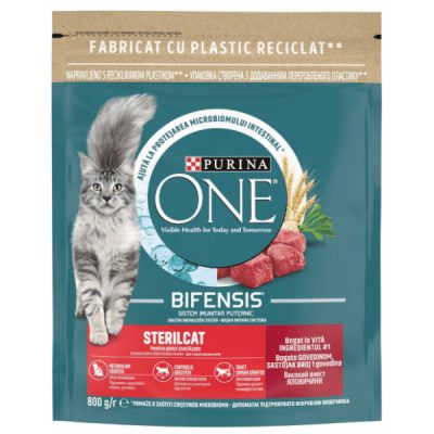 HRANA ZA MAČKE GRANULE STERILCAT GOVEDINA ONE 750G