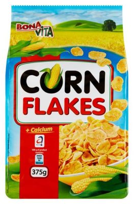 CORN FLAKES PLUS CALCIUM BONAVITA 375G