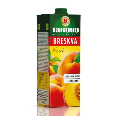 VOĆNI NEKTAR TAKOVO BRESKVA 1L BRIK