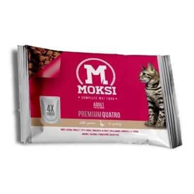SOS ZA MAČKE GUSKA 4X100G MOKSI