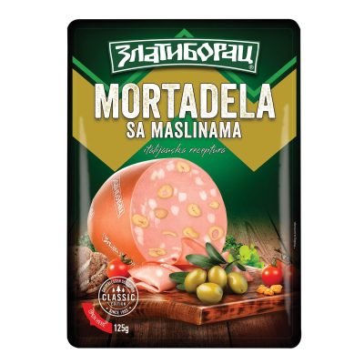 MORTADELA SA MASLINAMA SLAJS ZLATIBORAC 125G