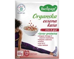 KAŠA ORGANSKA OVSENA CHIA&GOJI BIO ŠPAJZ 60G