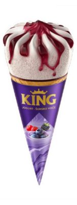SLADOLED KORNET KING JOG.ŠUMSKO VOĆE FRIKOM 167ML