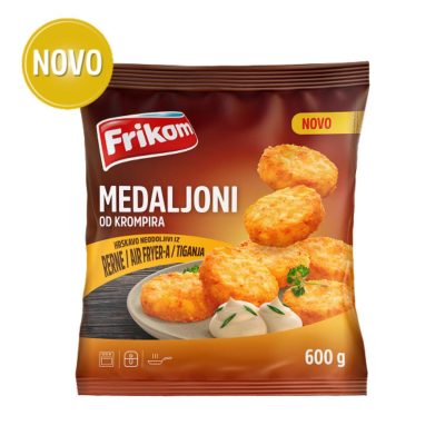 SMRZNUTI MEDALJONI OD KROMPIRA FRIKOM 600G