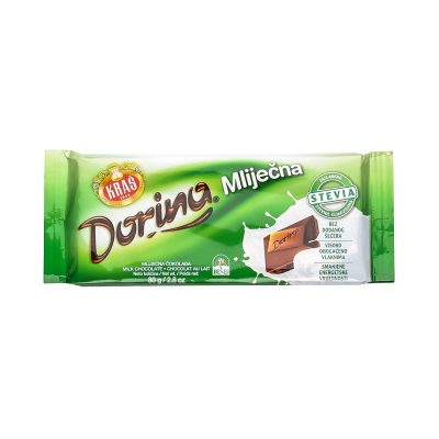 Čokolada Dorina Mlečna bez Šećera 80 g