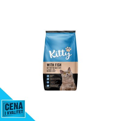 KROKETI ZA MAČKE RIBA 2KG KITTY