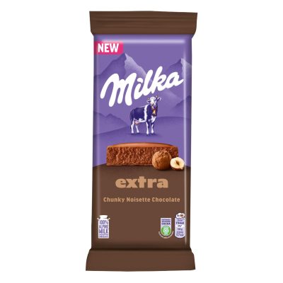 ČOKOLADA MLEČNA NOISETTE MILKA 190G
