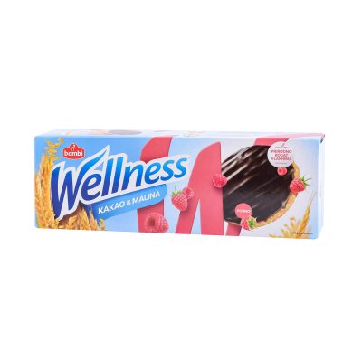 KEKS INTEGRALNI MALINA PRELIV WELLNESS 150G