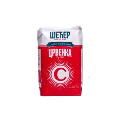 SECER KRISTAL 1kg CRVENKA