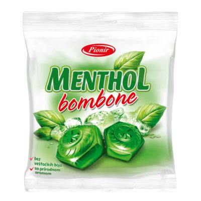 BOMBON PIONIR MENTOL ZELENI 100G