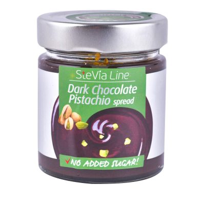 Krem Crna Čokolada i Pistaći Stevia Line 200 g