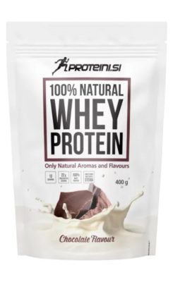 100% NATURAL WHEY PROTEIN čokolada 400g
