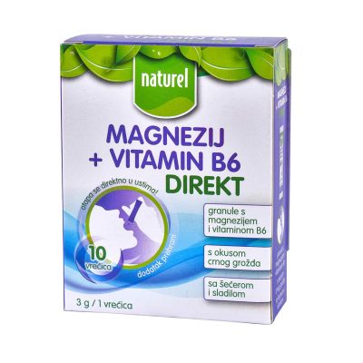Naturel Magnezijum 375+vit B6 Direkt 30 g